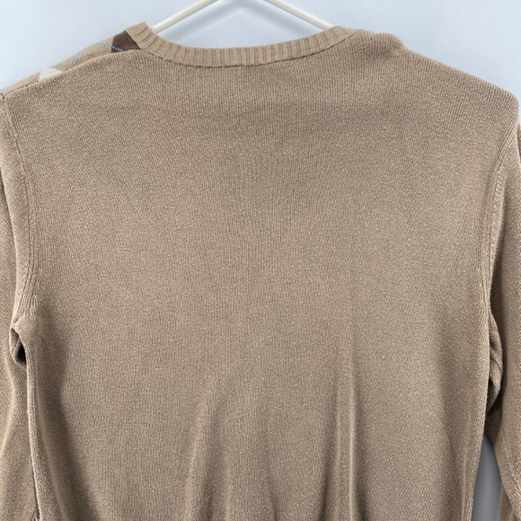 Rip Zone Sweater Men's XL V Neck Knit Long Sleeve Plaid and Checkered Motifs - Picture 8 of 10